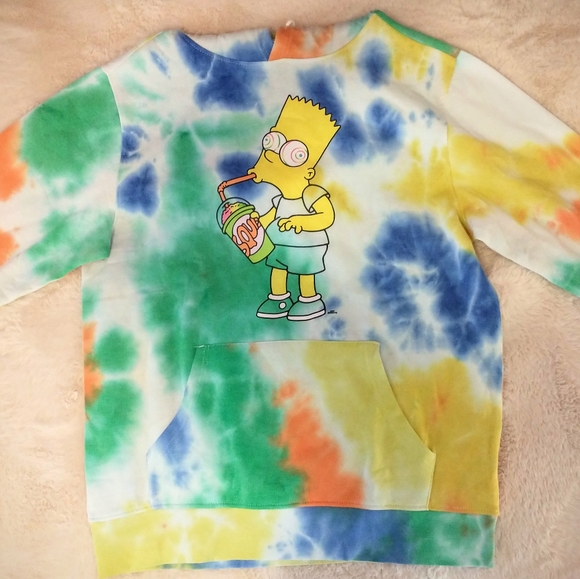 Bart Simpson Psychedelic Slurpee Hoodie - Picture 3 of 3